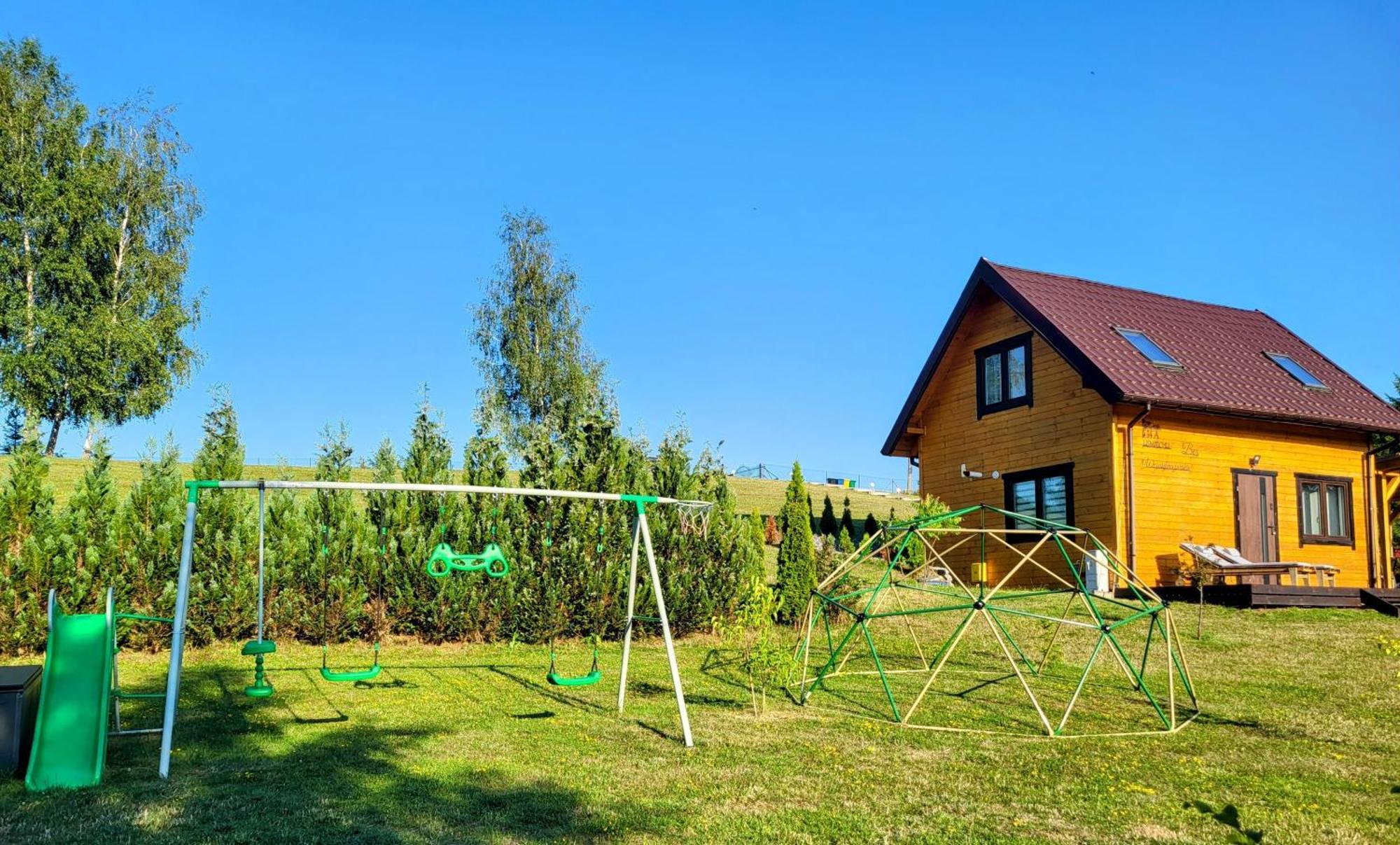 Wczasymazurskie - Domek Caloroczny " Lawenda" Mazury Moldzie エクステリア 写真